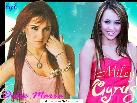dulce maria miley cyrus [hannah montanna] tot mn'