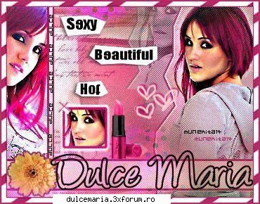 Bannere Dulce Maria - roberta_anna - Dulce Maria album-foto