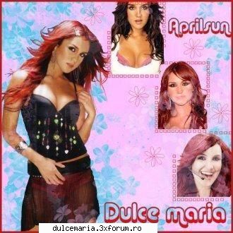 Bannere Dulce Maria - roberta_anna - Dulce Maria album-foto