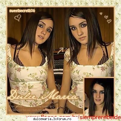 Bannere Dulce Maria - roberta_anna - Dulce Maria album-foto