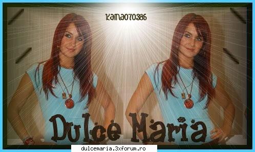 Bannere Dulce Maria - roberta_anna - Dulce Maria album-foto