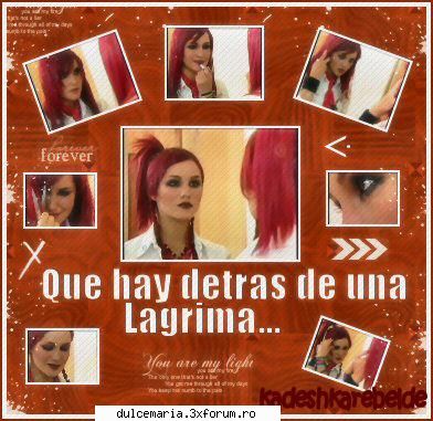 Bannere Dulce Maria - que hay detras de una lagrima - Dulce Maria album-foto