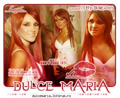 Bannere Dulce Maria - Dulcika - Dulce Maria album-foto
