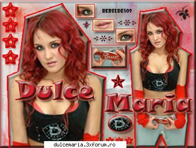 Bannere Dulce Maria - dak nu stiti ce este acela un benner sunt mai - Dulce Maria album-foto