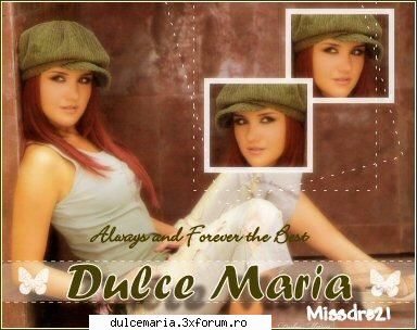 Bannere Dulce Maria - rbdrebelde_dulcemaria - Dulce Maria album-foto