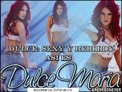 Bannere Dulce Maria - roberta_anna - Dulce Maria album-foto