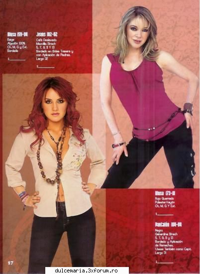 Cklass-2006 - si 15: aici este pe pagina cu Edith - Dulce Maria album-foto