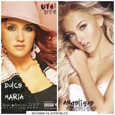 DuLcE MArIa Vs AngElIQuE [vico] - uitati o poza k ele - Dulce Maria versus ....