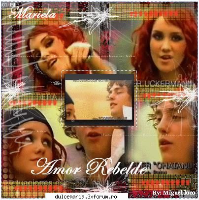 Dulce Maria&Christopher Uckermann - si banerrul astha imi plake - Dulce Maria album-foto