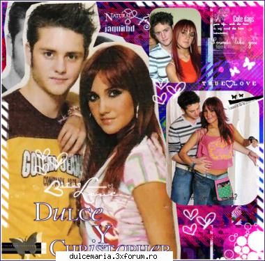 Dulce Maria&Christopher Uckermann - ce imi plake bannerul astha! - Dulce Maria album-foto