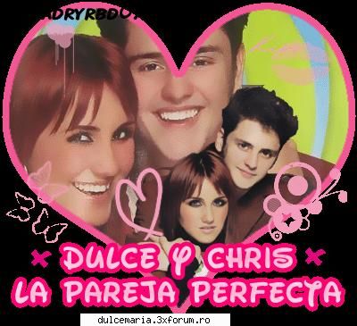 Dulce Maria&Christopher Uckermann - imi plake sooper mult poza - Dulce Maria album-foto