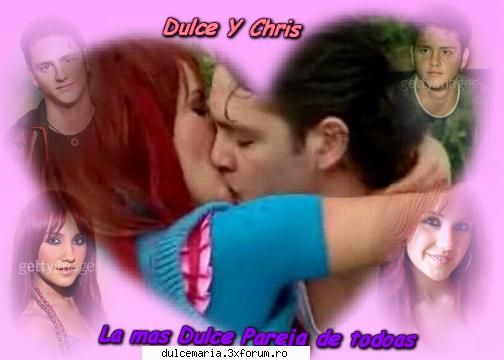 Dulce Maria&Christopher Uckermann - imi plake sooper mult poza astha! - Dulce Maria album-foto