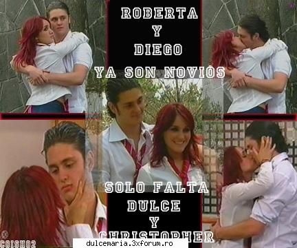 Dulce Maria&Christopher Uckermann - roberta y diego.....ya son novios ...solo falta - Dulce Maria album-foto