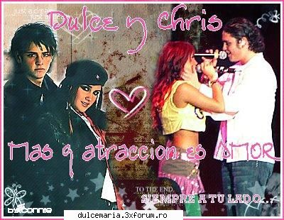 Dulce Maria&Christopher Uckermann - le sta super impreuna - Dulce Maria album-foto