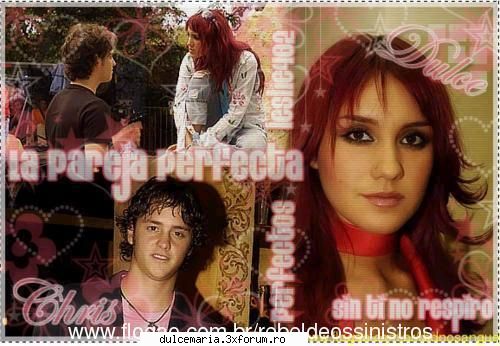 Dulce Maria&Christopher Uckermann - mui mui lindos...huntos - Dulce Maria album-foto