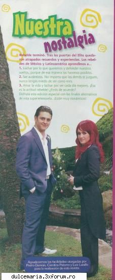 Dulce Maria&Christopher Uckermann - poza 21...sf telenovelei "rebelde" - Dulce Maria album-foto