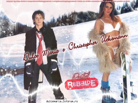 Dulce Maria&Christopher Uckermann - roberta y diego - Dulce Maria album-foto