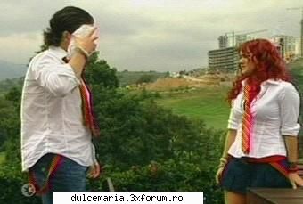 Dulce Maria&Christopher Uckermann - din rebelde...la Elite way - Dulce Maria album-foto