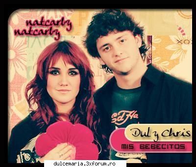 Dulce Maria&Christopher Uckermann - mi se pare super dragutz bannerul asta - Dulce Maria album-foto