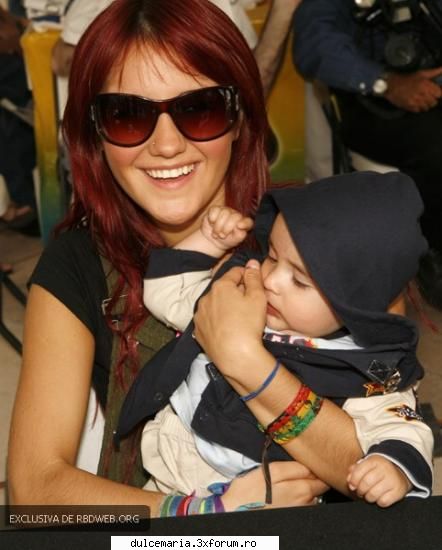 Dulce album-foto - a patra ...ku bebe - Dulce Maria album-foto