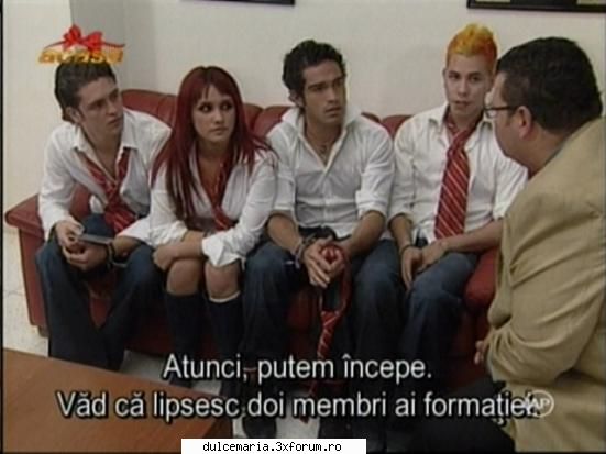 Dulce album-foto - a8a.....roberta y baietii din trupa rbd y johnny - Dulce Maria album-foto