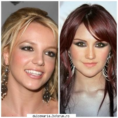 Dulce vs. Britney Spears - poza care o sa va ajute sa alegeti intre diva dul - Dulce Maria versus ....