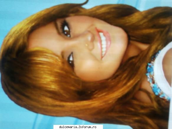 Frezele lui Dulce - dul blonda q bn ii sta nuP?? :) - Dulce Maria album-foto