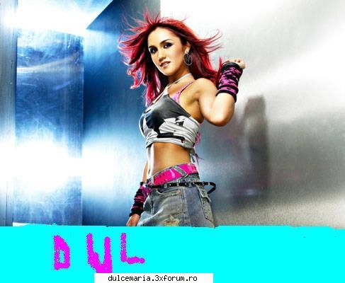 --Micii artisti-- - Am facut si eu una!Nu e prea iesita - Dulce Maria album-foto