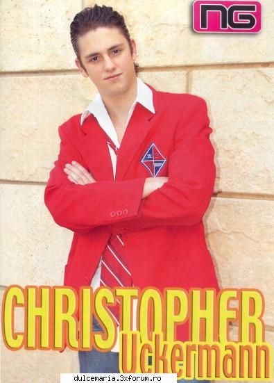 News by-rbd- - CRISTOPHER UCKERMANN: Disciplina e reteta - Trupa RBD