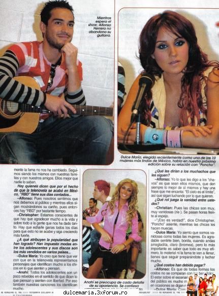 Poze Dulce Maria si Poncho - alta...scz k e si Anny - Dulce Maria album-foto