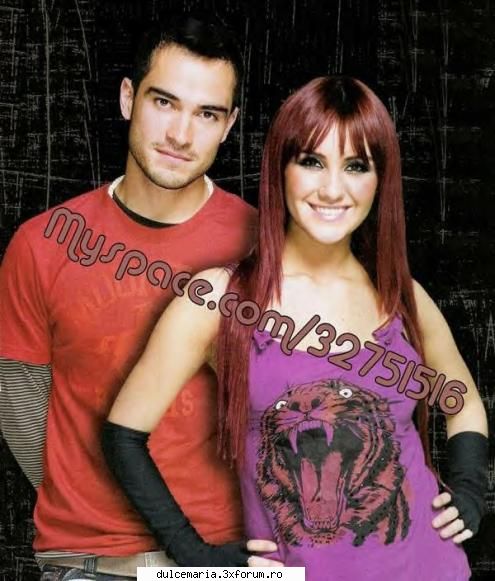 Poze Dulce Maria si Poncho - o sa pun si eu kteva poza si sper sa nu mai fi - Dulce Maria album-foto