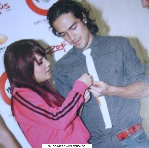 Poze Dulce Maria si Poncho - micsunik - Dulce Maria album-foto