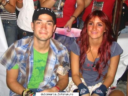 Poze Dulce Maria si Poncho - micsunik - Dulce Maria album-foto