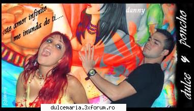 Poze Dulce Maria si Poncho - micsunik - Dulce Maria album-foto