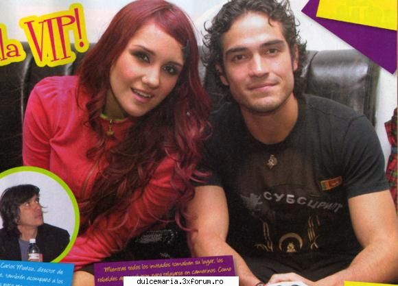 Poze Dulce Maria si Poncho - micsunik - Dulce Maria album-foto
