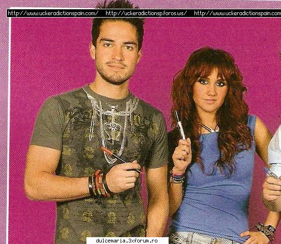 Poze Dulce Maria si Poncho - micsunik - Dulce Maria album-foto
