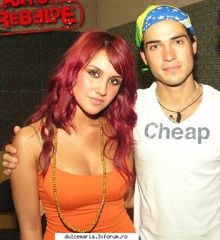 Poze Dulce Maria si Poncho - micsunik - Dulce Maria album-foto