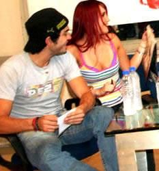 Poze Dulce Maria si Poncho - micsunik - Dulce Maria album-foto