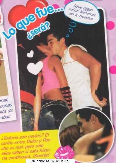 Poze Dulce Maria si Poncho - roberta_anna - Dulce Maria album-foto