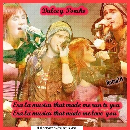 Poze Dulce Maria si Poncho - Dulcika - Dulce Maria album-foto
