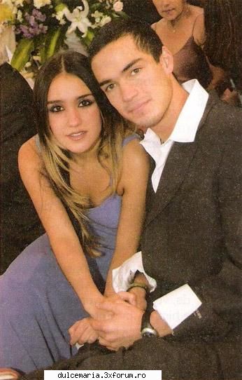 Poze Dulce Maria si Poncho - Sper ca nu s-a pus - Dulce Maria album-foto