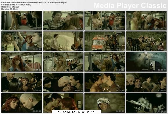 RBD-Besame sin miedo(videoclip oficial) - anik - Videoclipuri