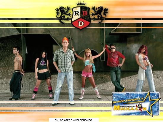 RBD-poze - Live in holywood - Trupa RBD