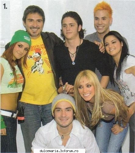 RBD-poze - ku Pedro Damian - Trupa RBD