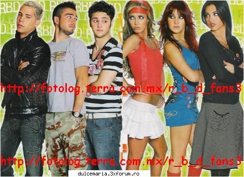 RBD-poze - fetele vs baetzii - Trupa RBD