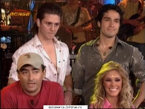 RBD-poze - chris,poncho, anahi y adal - Trupa RBD