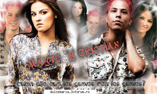 RBD-poze - mayte sh christian - Trupa RBD