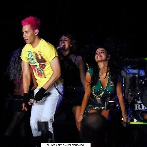 Rbd in Romania 2008-poze - Pollo y Maytita - Trupa RBD