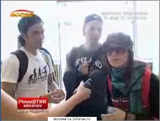 Rbd in Romania 2008-poze - Poncho,Pollo y Dul in romania la aeroport - Trupa RBD