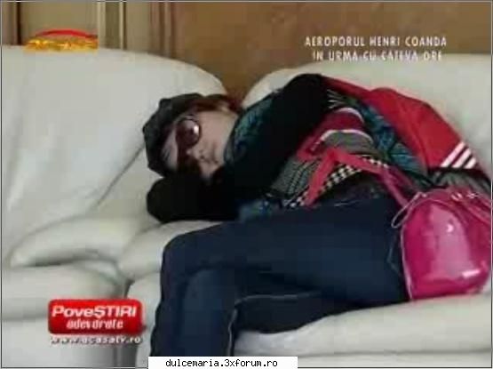 Rbd in Romania 2008-poze - Dudu dormind...saraca...era asa de obosita - Trupa RBD